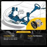 OCPTY Power Steering Pump for Subaru Models