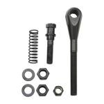 IKON MOTORSPORTS Adjustable Limit Strap Clevis for ATVs
