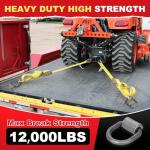 4 Pack Heavy Duty 1/2" Weld-On D Rings