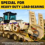 8 Heavy Duty Weld-On D Rings for Tie Downs