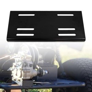 RYANSTAR RACING Engine Mount Plate Compatible with Predator 420cc 670cc Predator Engine Riser Plate Go Kart Motor Mount Adjustable Motor Plate