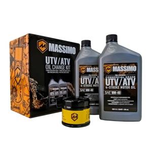 Massimo T-Boss Oil Change Kit - 10W-40 Synthetic