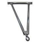 Polaris ATV Flared A-Frame Weld, Left, Black