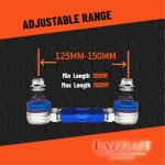Universal Adjustable Sway Bar End Links 125mm-150mm