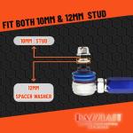 Universal Adjustable Sway Bar End Links 125mm-150mm