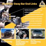 Koxot Front Sway End Links for Nissan 350Z