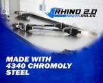 SuperATV Heavy Duty Rhino 2.0 Rear Axle for Polaris Ranger