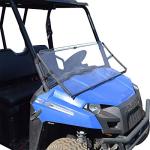 Polaris Midsize Ranger Folding Windshield - Tough Lexan