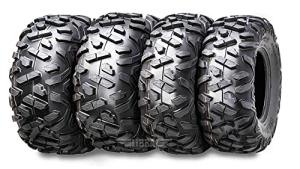 WANDA 4-Pack ATV/UTV Tires 25X8-12, 25X10-12