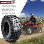 WANDA 4-Pack ATV/UTV Tires 25X8-12, 25X10-12
