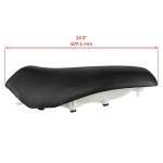 Caltric Black Seat for Yamaha Grizzly 700