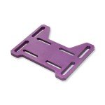 LVOUP Universal Engine Mount Motor Engine Adapter Plate Compatible for Mini Bike and Go Kart (Doodlebug) 212 Preditor Briggs Purple