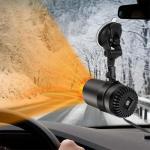 12V Portable Car Heater & Defroster with Holder