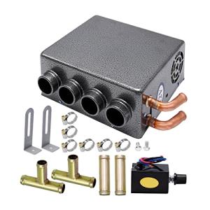 Compact 12V Under Dash Auxiliary Heater for Cars