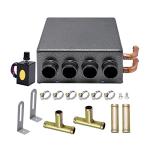 Compact 12V Under Dash Auxiliary Heater for Cars