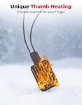 KEMIMOTO Heated Grip & Thumb Warmer for ATVs