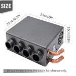 Compact 12V Under Dash Auxiliary Heater for Cars