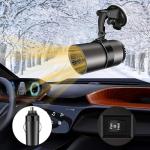 12V Portable Car Heater & Defroster with Holder