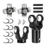 JAVIK Front Prop Shaft Yoke & U-Joint Set