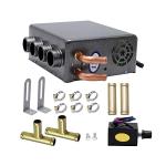 Compact 12V Under Dash Auxiliary Heater for Cars
