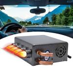 Compact 12V Under Dash Auxiliary Heater for Cars