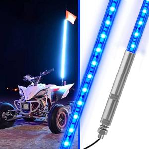 3ft LED Whip Light Flag Pole for UTV/ATV