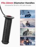 KEMIMOTO Heated Grip & Thumb Warmer for ATVs