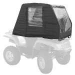 Black ATV Cab Canopy Enclosure Cover