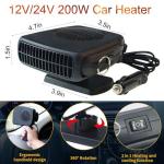 12V Portable Car Heater and Defroster with Handle