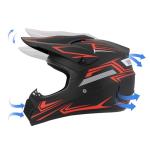 Kids Motocross Helmet Set with Goggles and Gloves