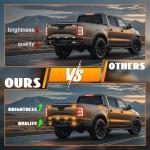 Amber Strobe Lights for Trucks and ATVs - 2PCS