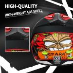 Kids Full-Face Off-Road Helmet and Gear Set