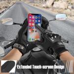 Touchscreen Full Finger ATV Gloves for Riders