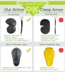 VNFOX Durable Riding Pants with Armor Pads
