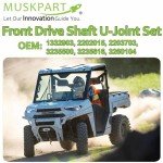 ATV U-Joint Front Drive Shaft Set of 2