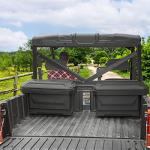 KEMIMOTO Large Bed Storage Box for Polaris Ranger
