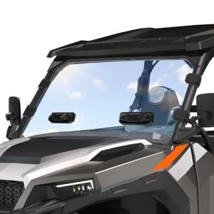 StarknightMT Vented Windshield for Polaris General 1000
