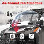 StarknightMT Vented Windshield for Polaris General 1000