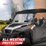 StarknightMT Vented Windshield for Polaris General 1000