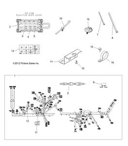 Polaris ATV EPS Repair Relay Kit, OEM Part