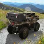Black Widow ATV Rear Rack Locking Cargo Box