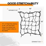 16" Heavy Duty Cargo Net with Adjustable Hooks