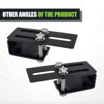 Adjustable LED Light Bar Mounting Brackets - 2PCS