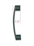 Heavy Duty Black Nylon RV Grab Handles - 2 Pack