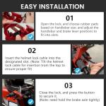 Heavy Duty Anti-Theft Brake Lock for ATVs