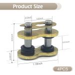4 Pack Heavy Duty ATV Chain Connecting Links