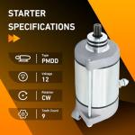 Polaris ATV Starter for Sportsman Ranger RZR 2002-2015