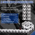 MRELC 420 Motorcycle Chain with Chain Breaker