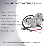 3 Bolt Starter Motor for 50cc-125cc ATVs