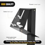 Adjustable Spare Tire Carrier for Trucks and ATVs